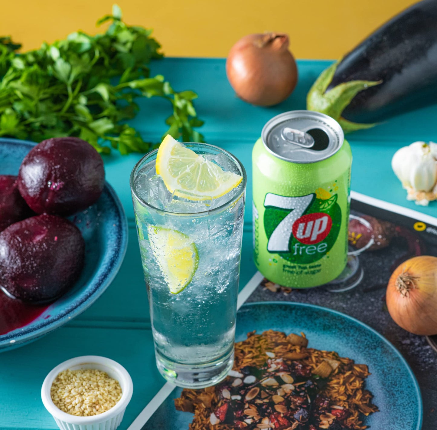 7UP Free, 330 ml (Pack of 24)