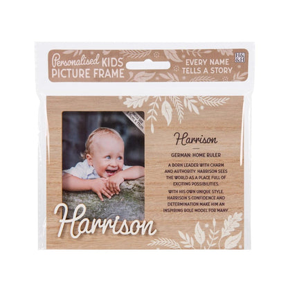 Personalised picture frames