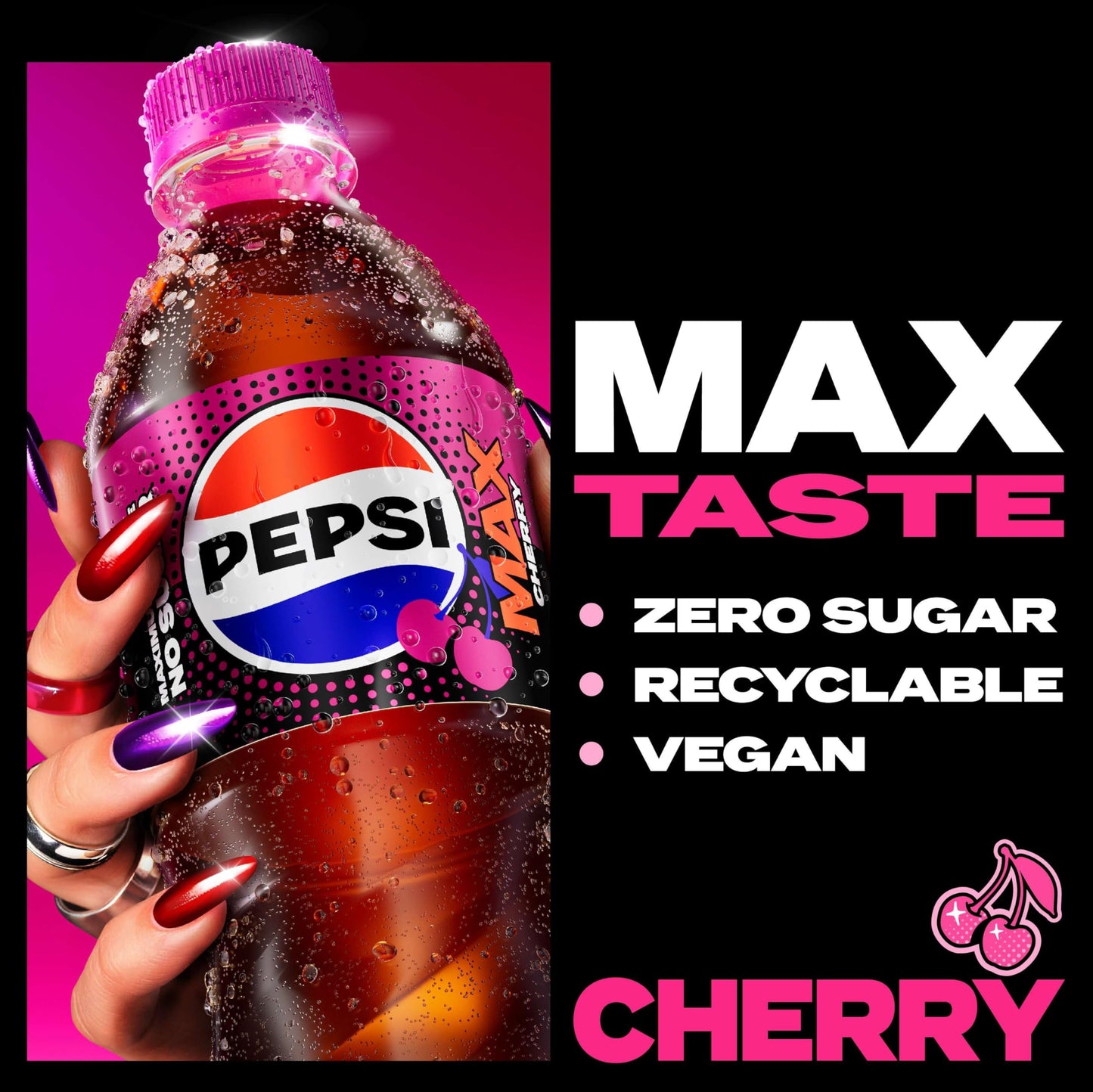 Pepsi Max Cherry 500ml (Pack of 24)