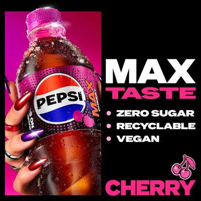 Pepsi Max Cherry 500ml (Pack of 24)