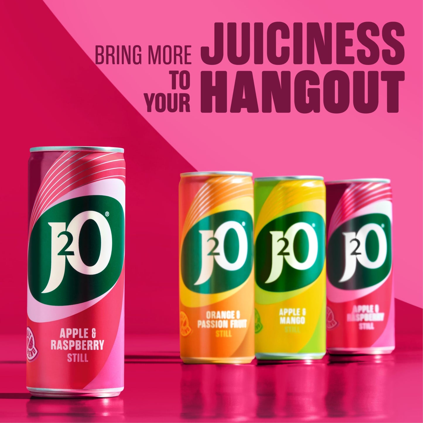 J2O Fruit Blend Juice Drink - Orange and Passionfruit, 6 x 250ml