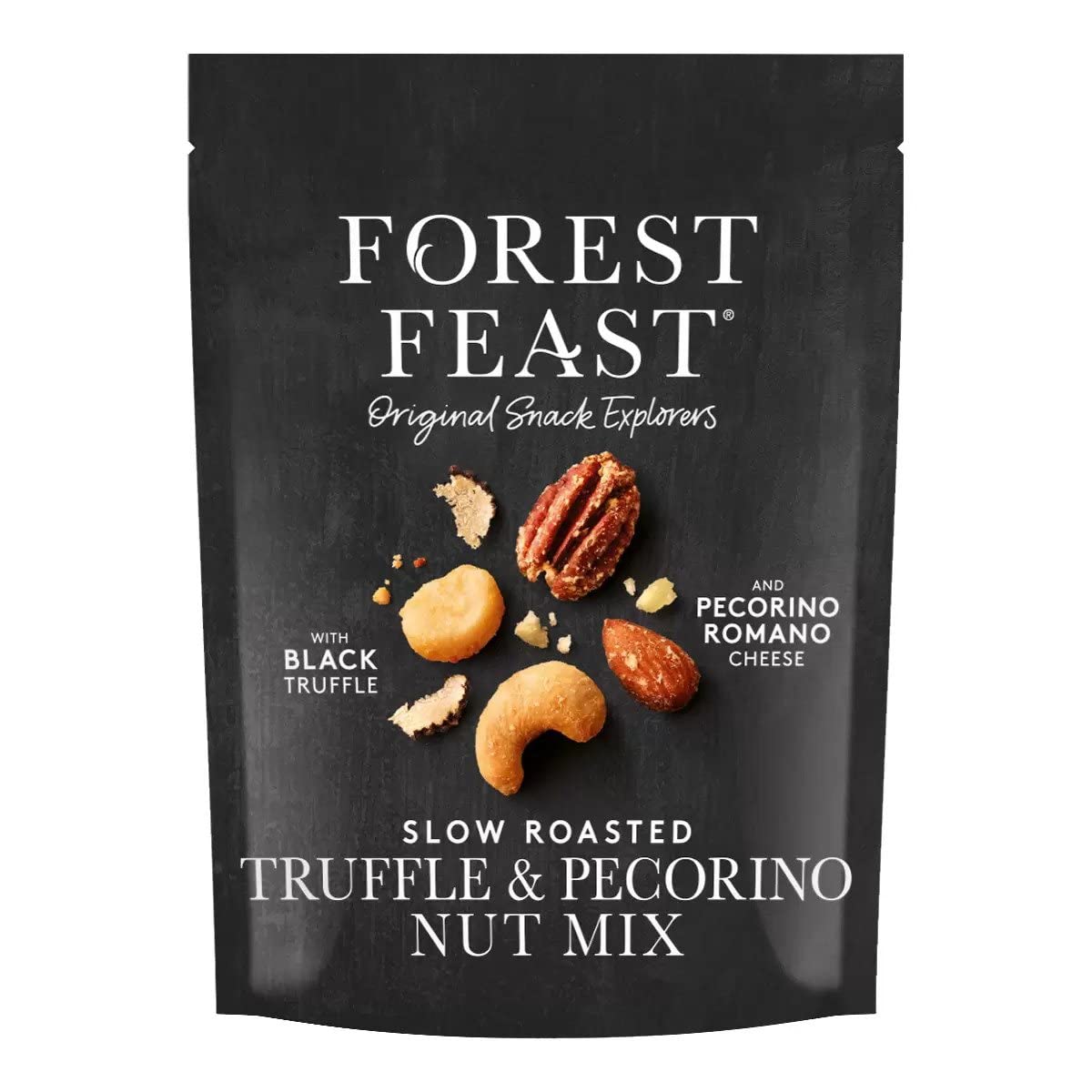 Forest Feast Truffle and Pecorino Roasted Nut Mix 900g Bag – Gourmet Snack with Cashews Almonds and Pecorino Cheese Flavour