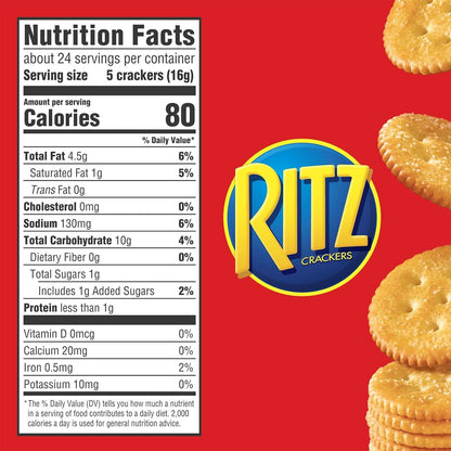 Ritz Original Crackers 150g (Pack of 8 Boxes)