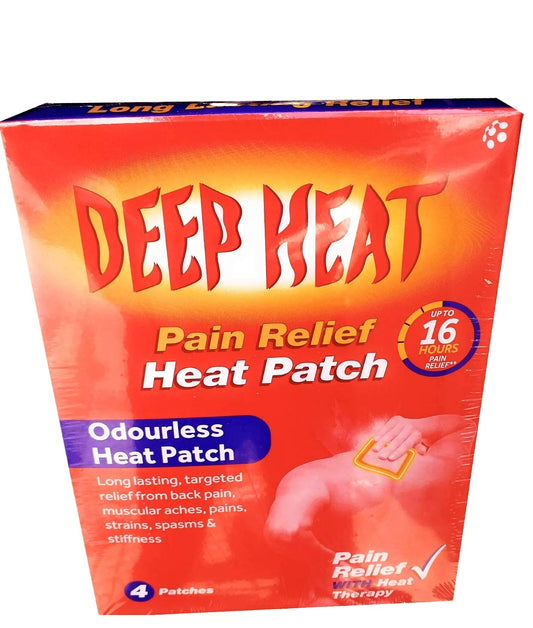 Deep Heat Patch 4-2 Pack Deal