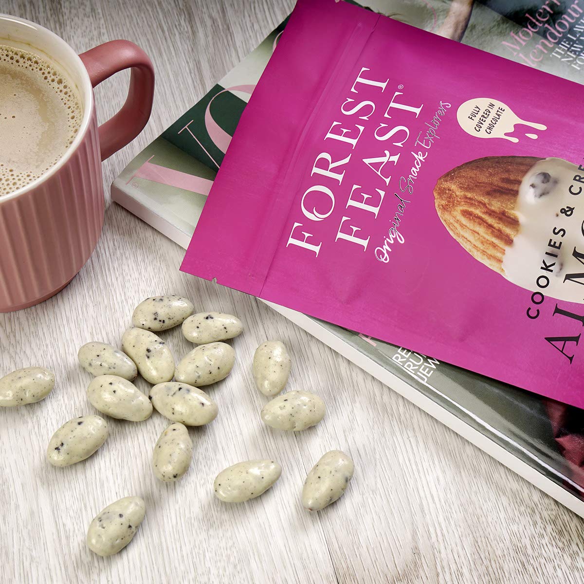 FOREST FEAST, Signature Chocolate Nuts, Natural Protein and Fibre, Vegetarian