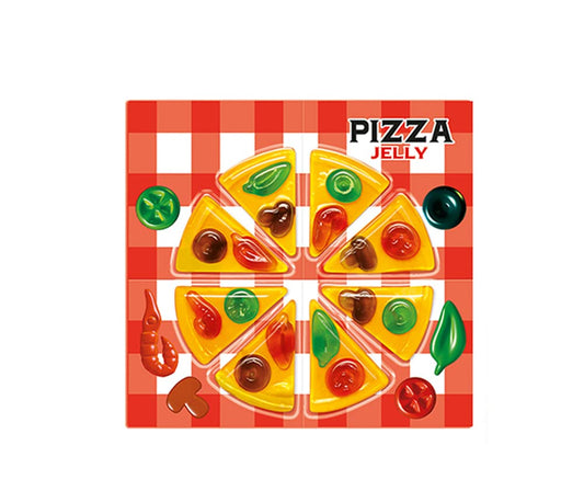 Vidal Pizza Jelly Sweets Novelty Gummy Sweets Case of 12 Pizza