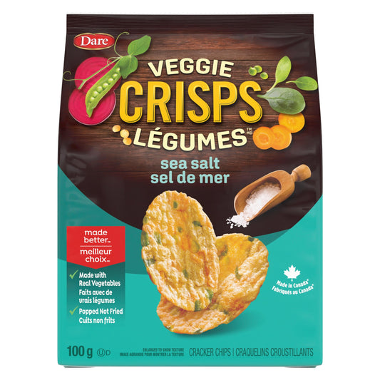 Dare Foods Veggie Crisps - Sea Salt