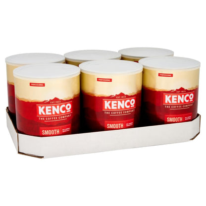 Kenco Smooth Instant coffee Tin 750g - 6 x 750g
