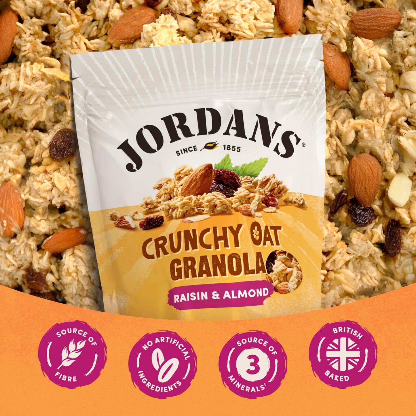 Jordans No Added Sugar Granola