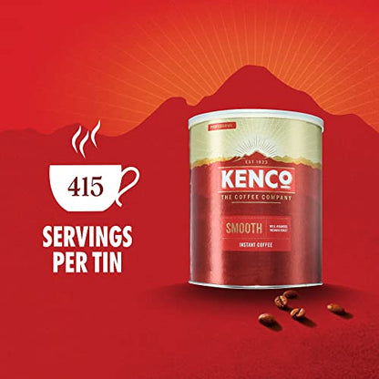 Kenco Smooth Instant coffee Tin 750g - 6 x 750g