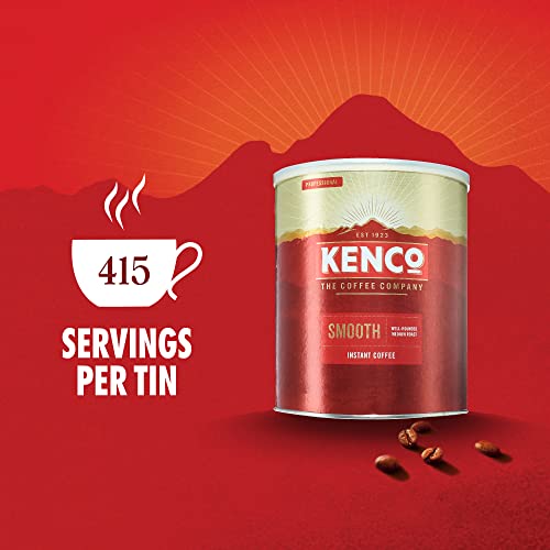 Kenco Smooth Instant coffee Tin 750g - 6 x 750g