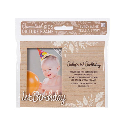 Personalised picture frames