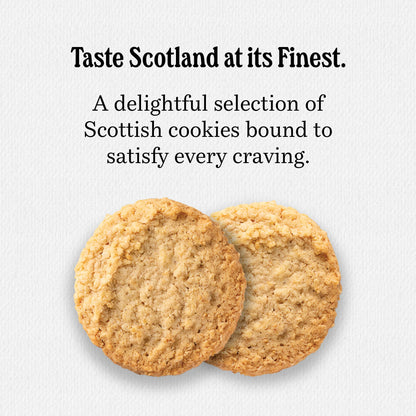 Walker's Shortbread Belgian Stem Ginger & Lemon Chocolate Chunk Assorted Golden Oat Biscuits