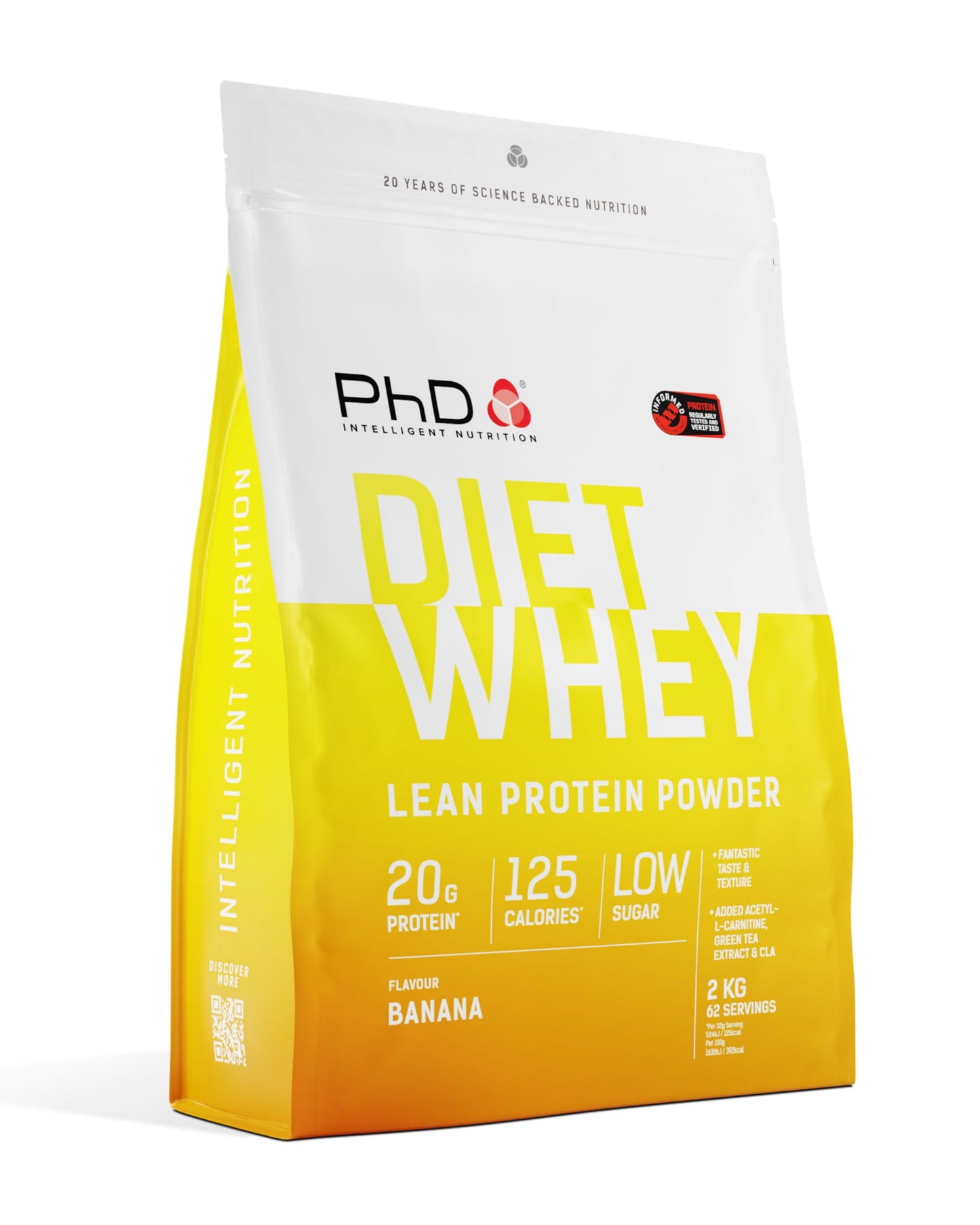 PhD Nutrition Diet Whey High Protein Lean Matrix, Whey Protein Powder, High Protein