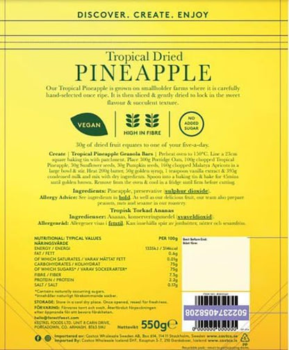 Healthy Snacks & Mixes Bundle – Dried Pineapple, Mango, Pears, Chocolate Nut Mixes, Salt & Vinegar Nuts, Granola & Toppers – No Added Sugar, High Fibre