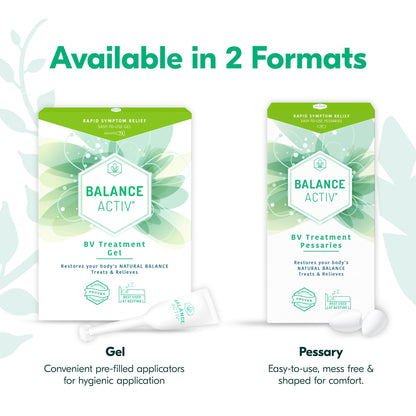 Balance Activ BV Gel, Bacterial Vaginosis Treatment for Women, Works Naturally to Rapidly Relieve Symptoms of Unpleasant Odour, Discomfort & Discharge Associated with BV