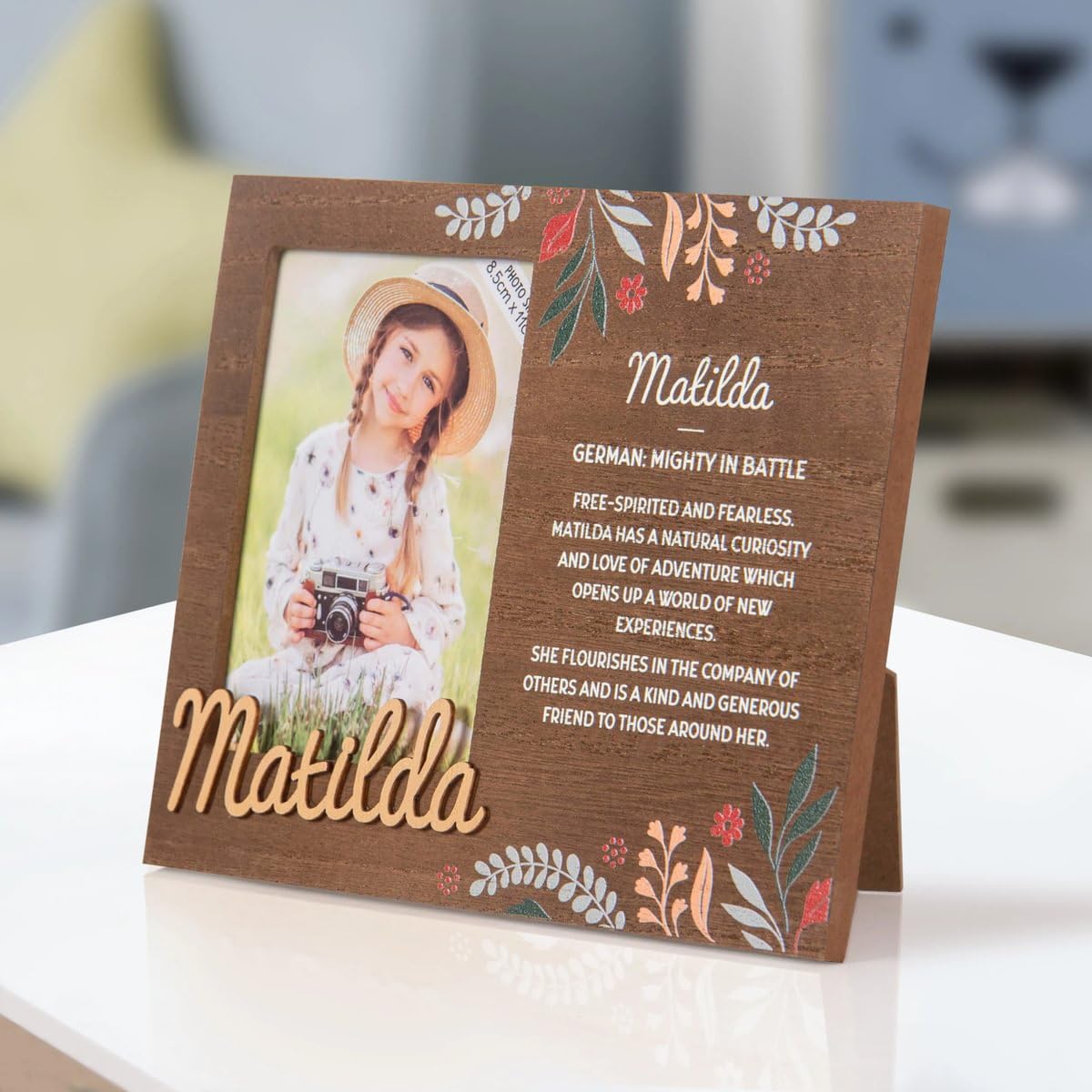 Personalised picture frames