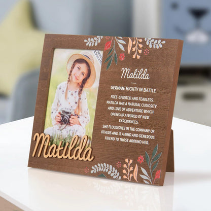 Personalised picture frames