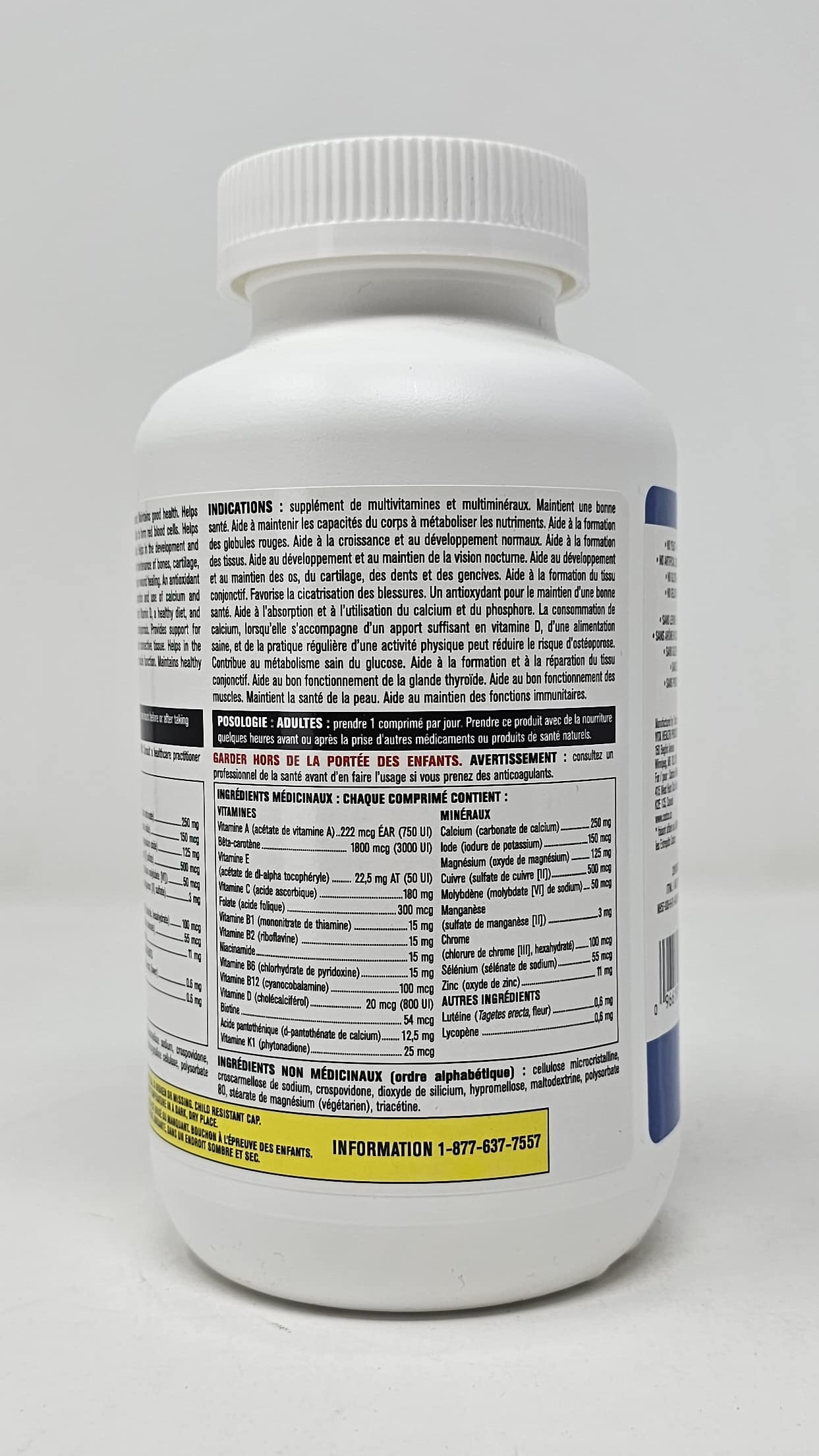 Kirkland Signature Men 50+ Multivitamin, 365 Tablets