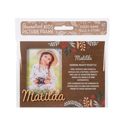 Personalised picture frames