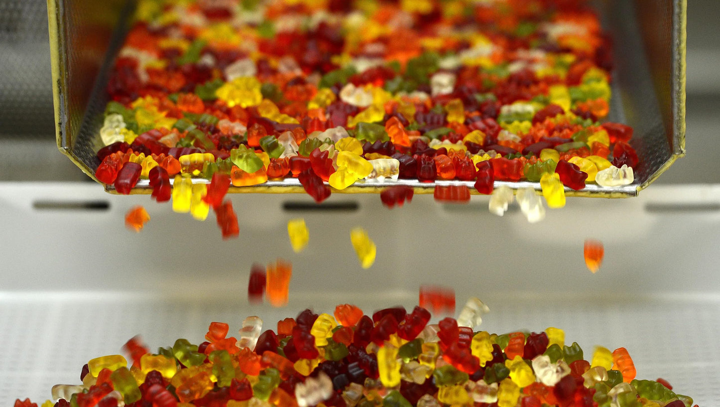 HARIBO Haribo Gold Bears Giant Party Size Tub 1400 Grams of Teddy Bear Gummies