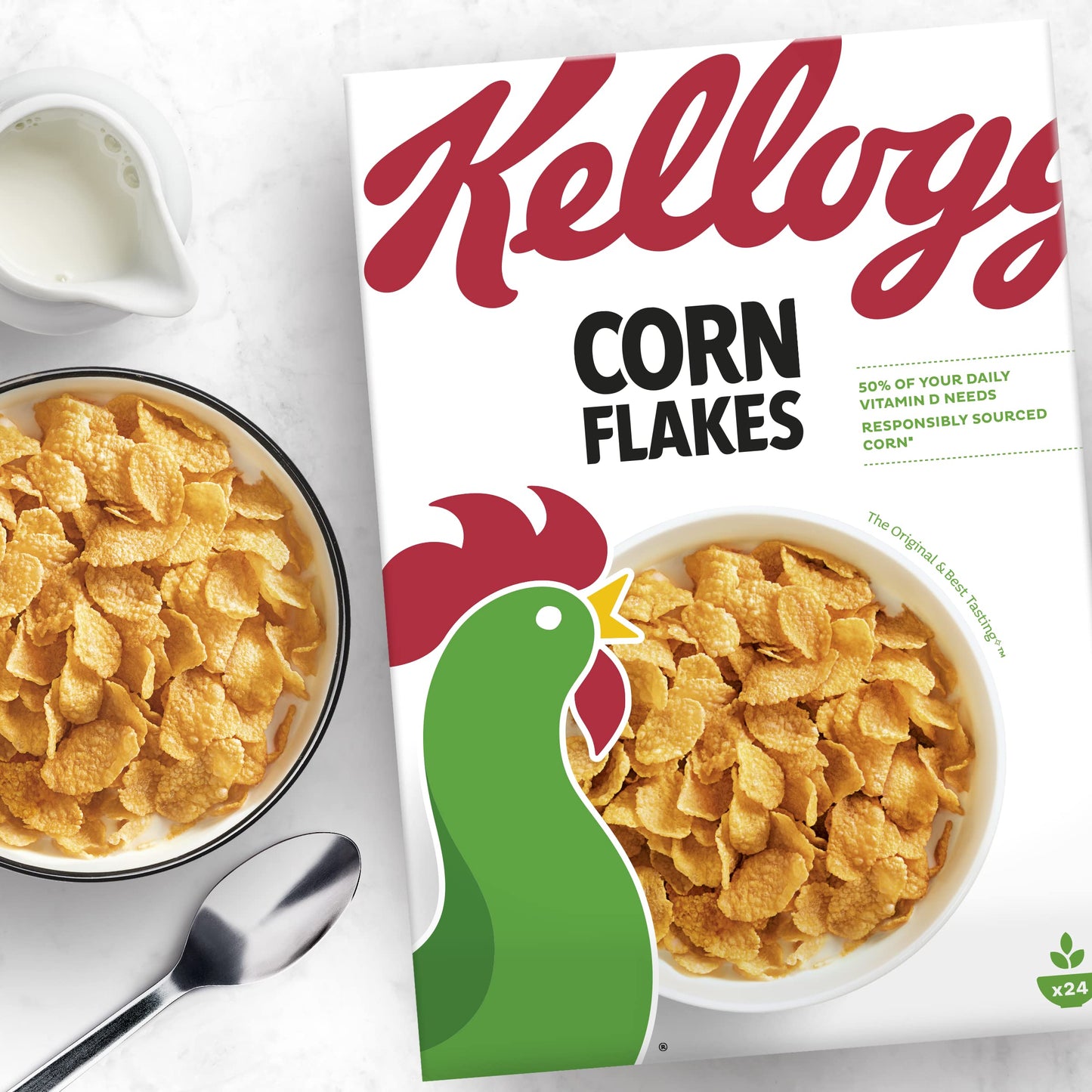 Kellogg's Corn Flakes The Original 250 g (Pack of 5)