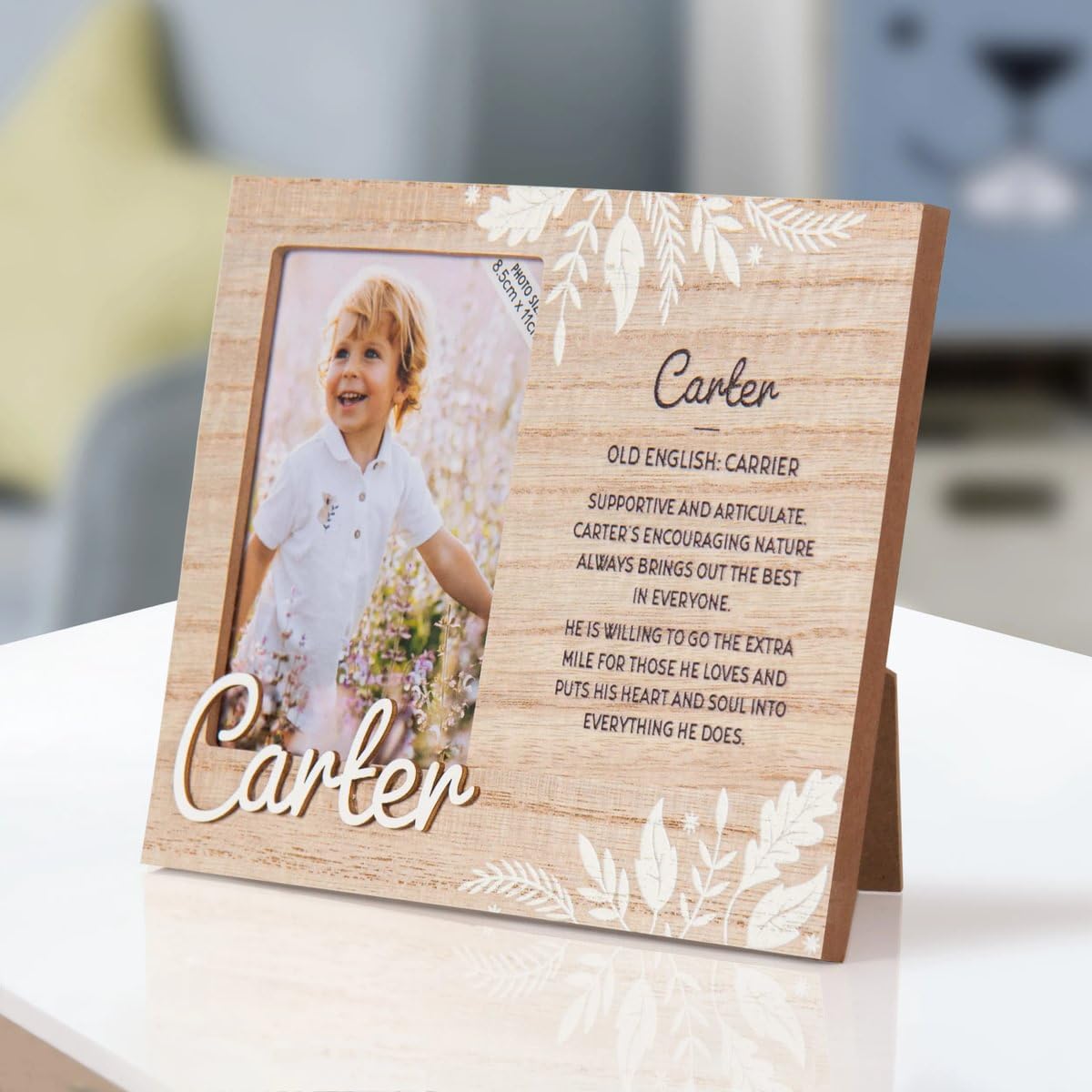 Personalised picture frames