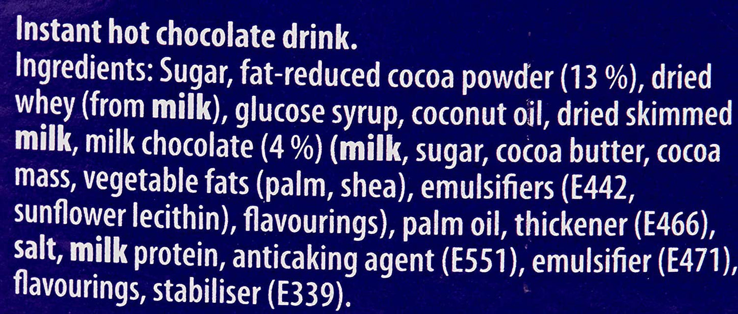 Cadbury Instant Hot Chocolate - 6x2kg