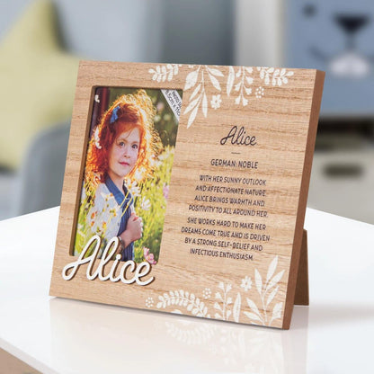 Personalised picture frames