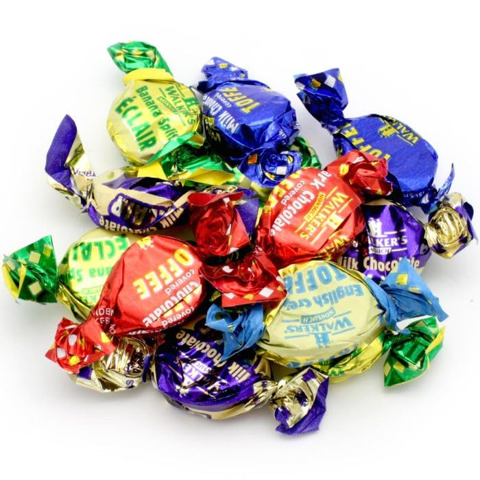 Walkers Nonsuch Walkers Nonsuch Assorted Toffees And Chocolate Eclairs