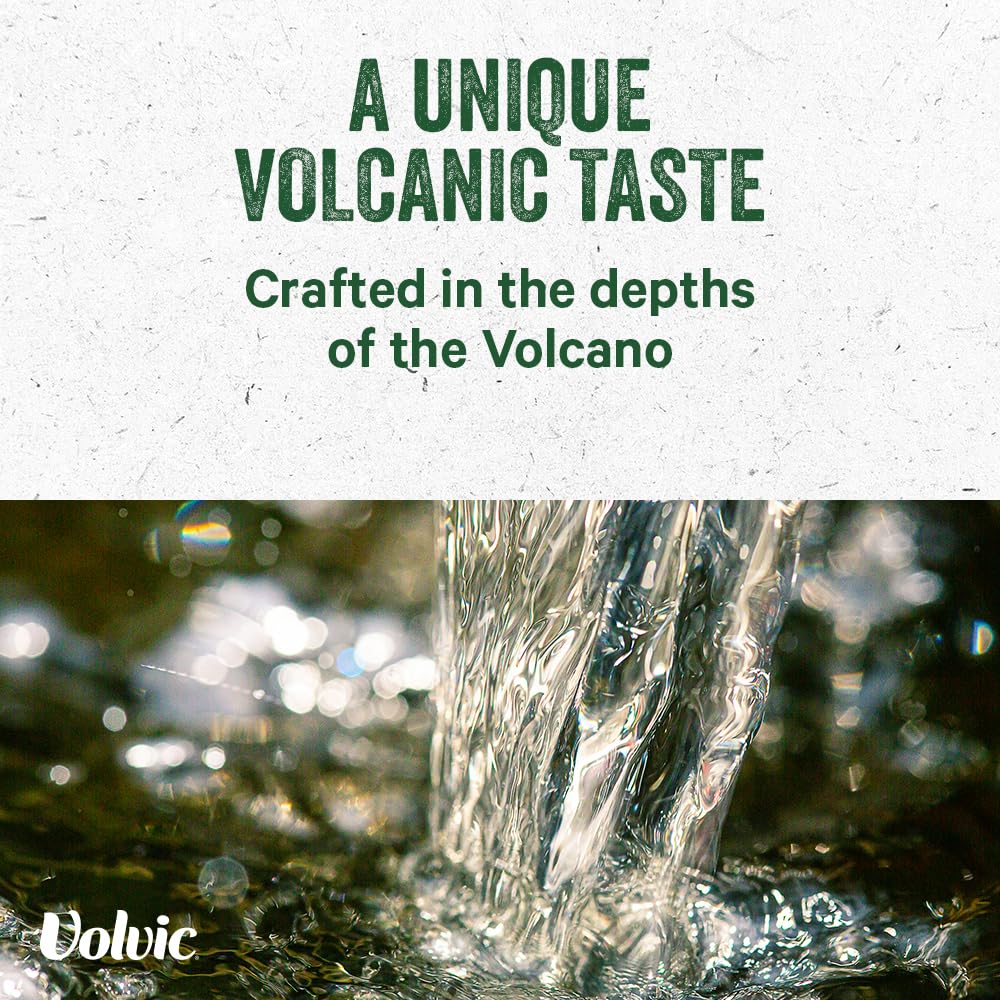 Volvic Still Natural Mineral Water, 12 x 1 Litre