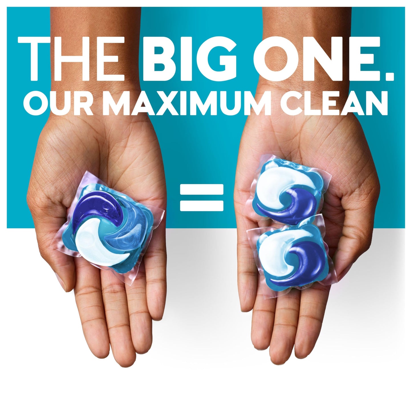 Fairy Non Bio The Big One PODS®, Washing Liquid Laundry Detergent Capasules, 35 Washes, 2X Stain Removal, Huggably Soft For Sensitive Skin