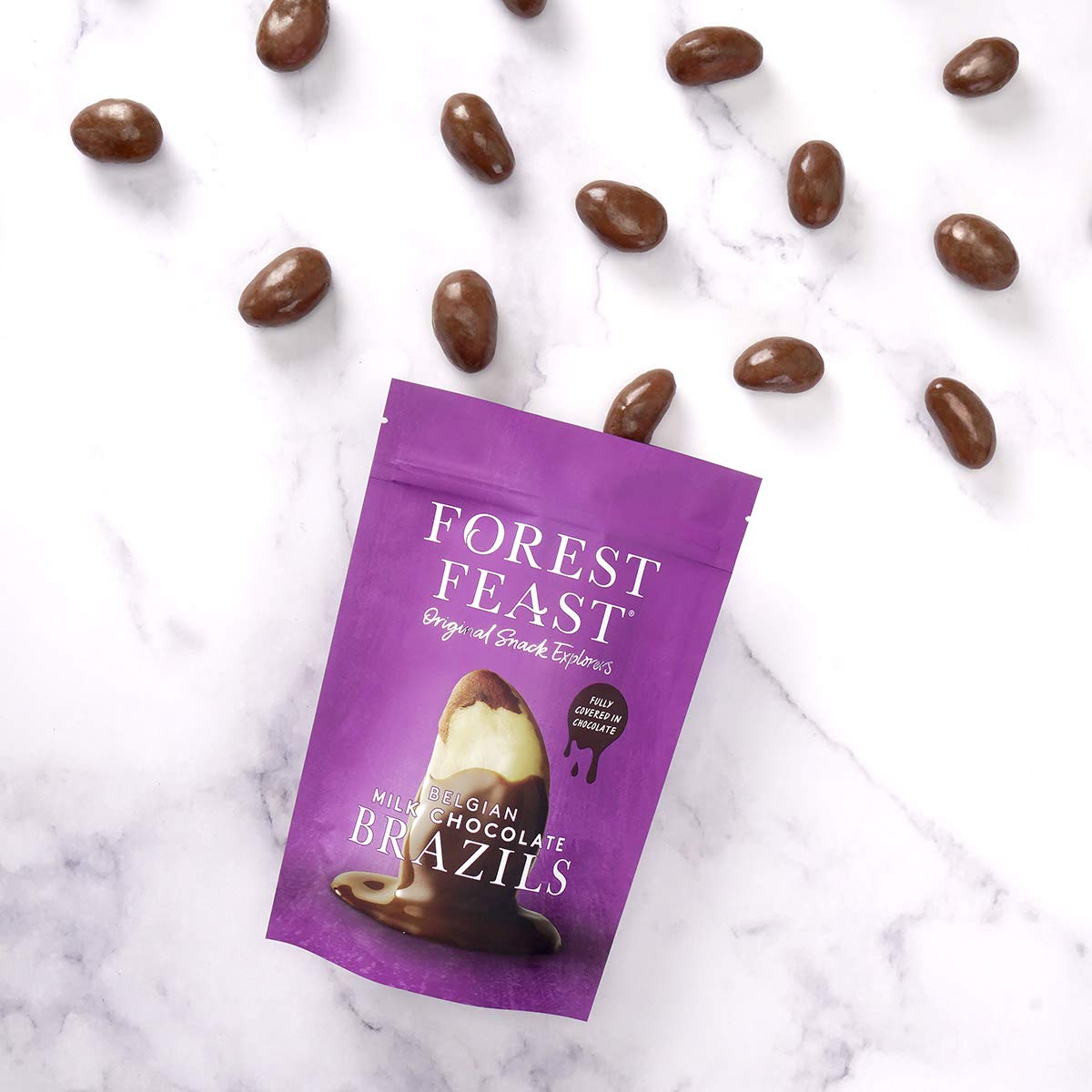 FOREST FEAST, Signature Chocolate Nuts, Natural Protein and Fibre, Vegetarian