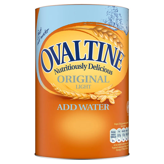 Ovaltine Original Instant Malt & Barley Drink – Just Add Water, Bulk 2.3kg Pack for Deliciously Creamy Energy Boost