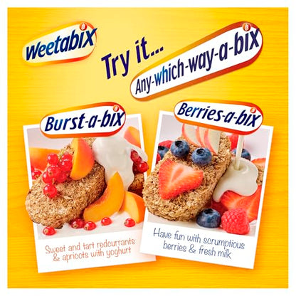 Weetabix Original Pack of 96 x 1 Biscuit (18g) – 100 percent Wholegrain & High Fibre – Source of Iron & Vitamin B1 – UK’s No.1 Breakfast Cereal