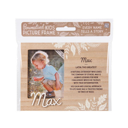 Personalised picture frames