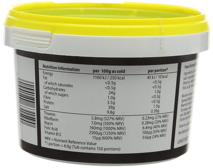 Marmite Yeast Extract Vegan Spread, 6 x 600 g Tub
