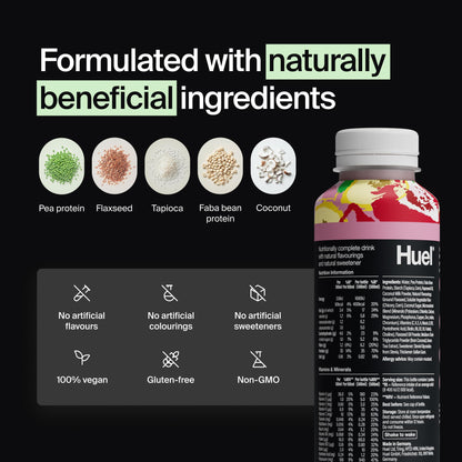 Huel Black Edition Ready-to-drink, Protein Shakes, High Protein Drink, 35g Protein Per Bottle, Rich in Vitamin D, Fatty Acids, Calcium, Ready Meals