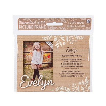 Personalised picture frames