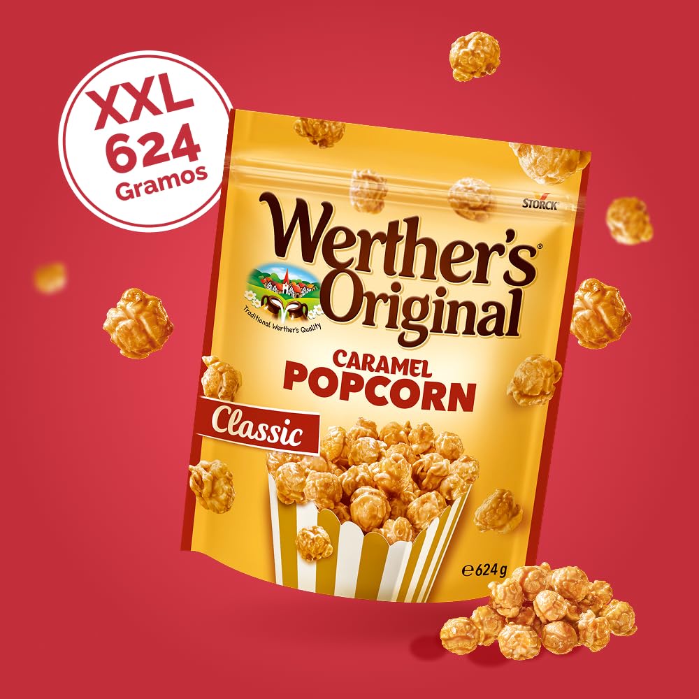 1 x Werther's Original Caramel Popcorn - 624g