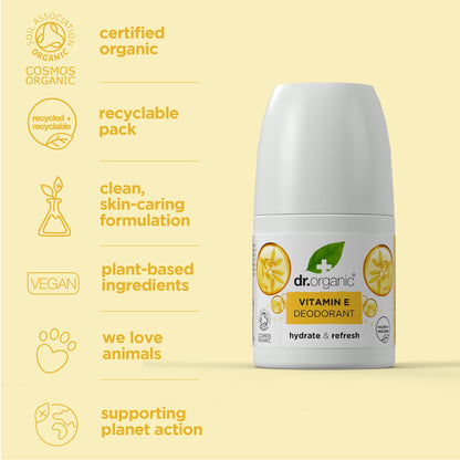 Dr. Organic Deodorant with Organic Royal Jelly 50 ml
