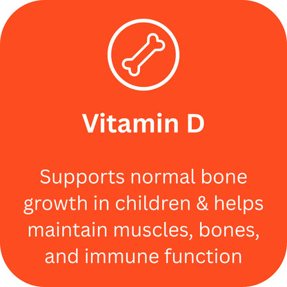 Haliborange Vitamins A C & D, 60 Orange Chewable Tablets