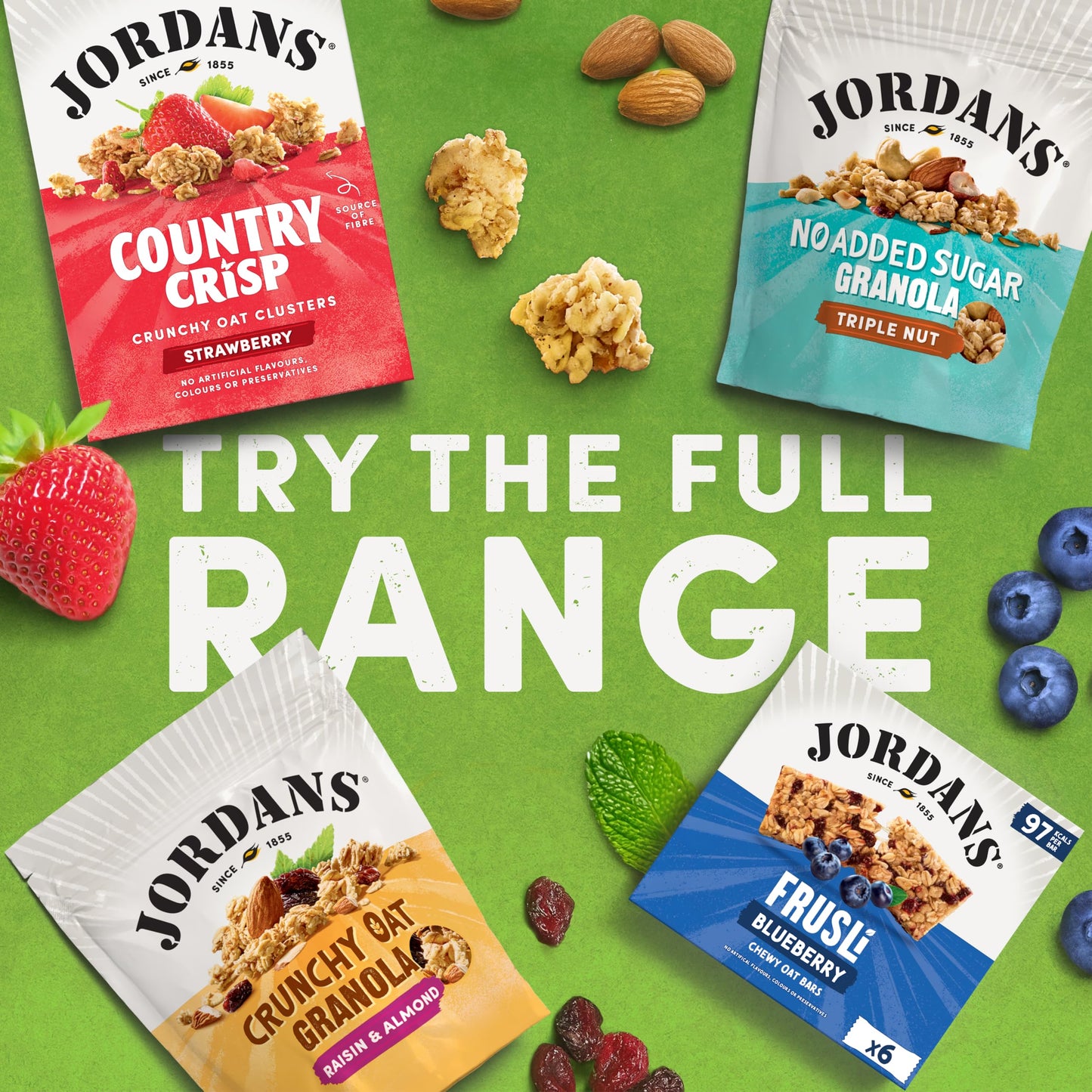 Jordans No Added Sugar Granola