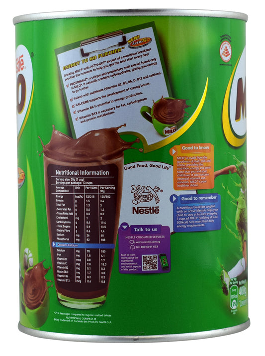 Nestle Milo Drink - 3 x 400gm