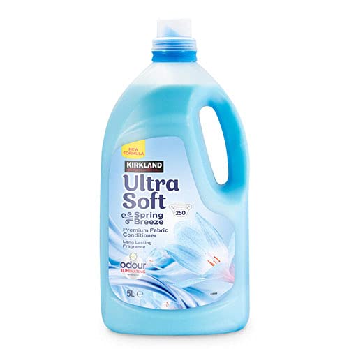 Kirkland Signature Ultra Soft Spring Breeze Fabric Conditioner, 5 Litres (250 Wash)