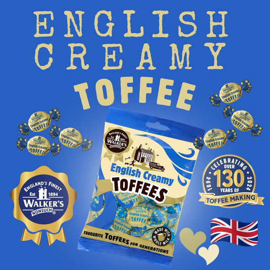 Walkers English Creamy Toffees 150g
