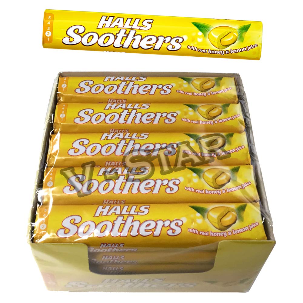 Halls Soothers Blackcurrant, 3 x 45 g