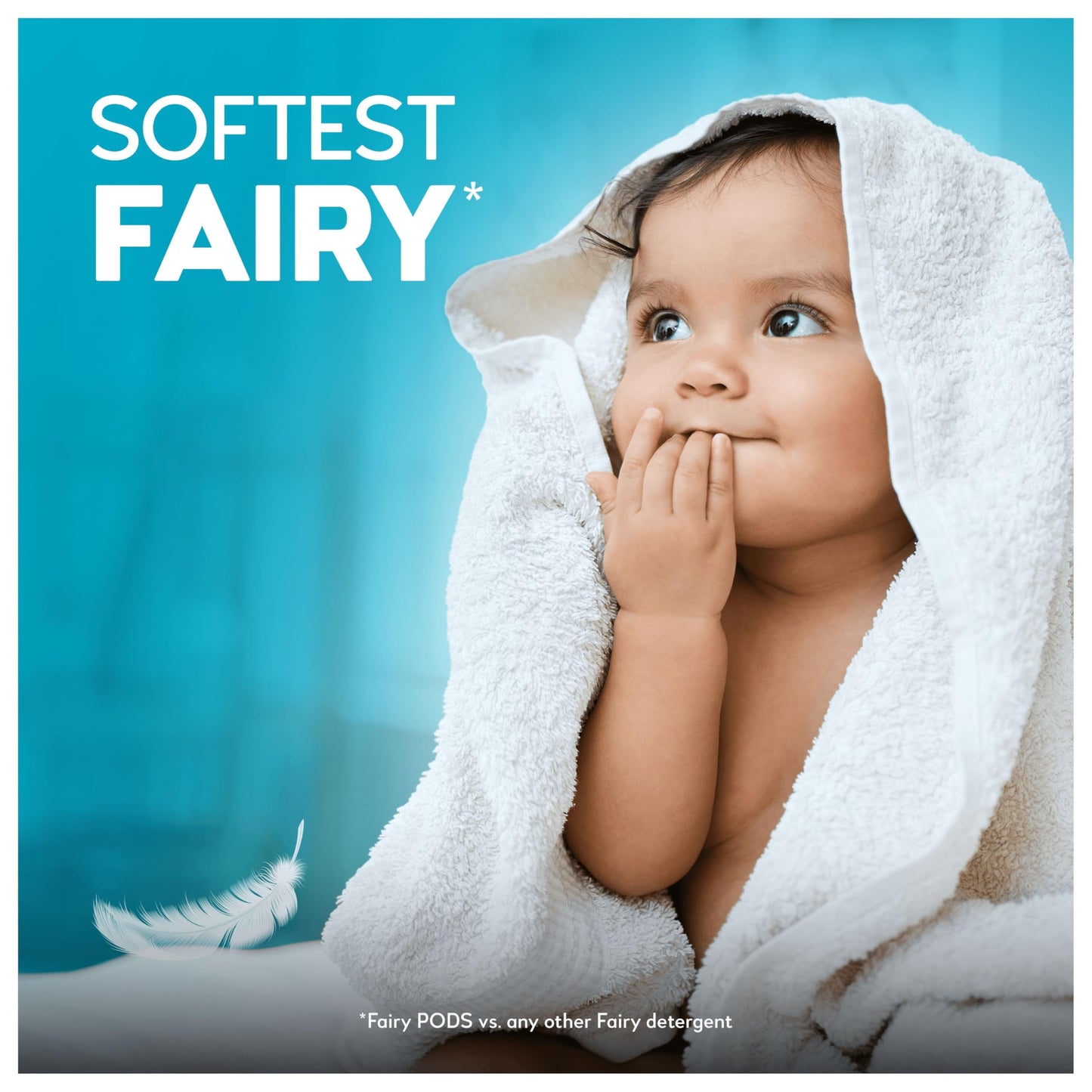 Fairy Non Bio The Big One PODS®, Washing Liquid Laundry Detergent Capasules, 35 Washes, 2X Stain Removal, Huggably Soft For Sensitive Skin