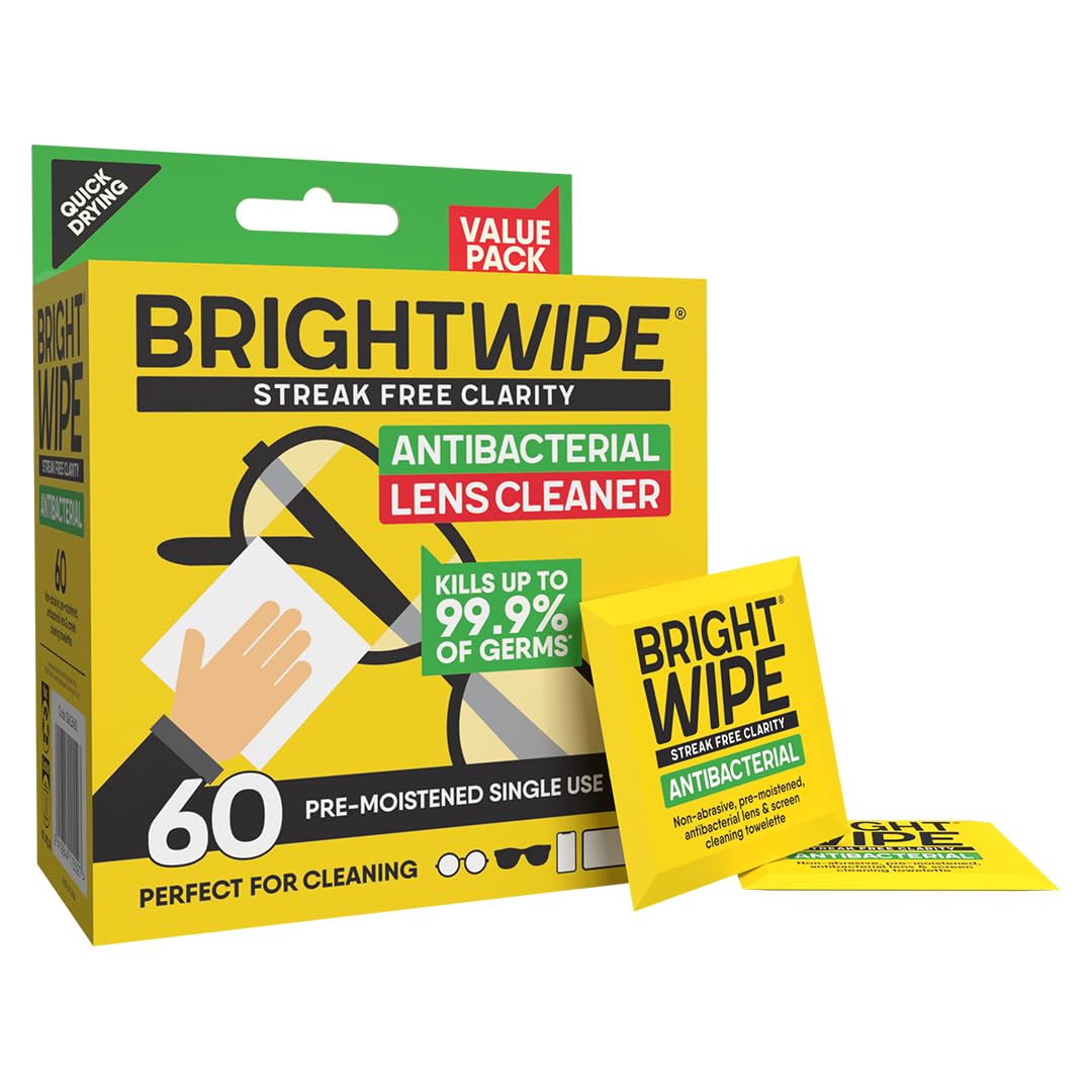 Lens Wipes - Professional Grade Isopropyl Alcohol Towelettes