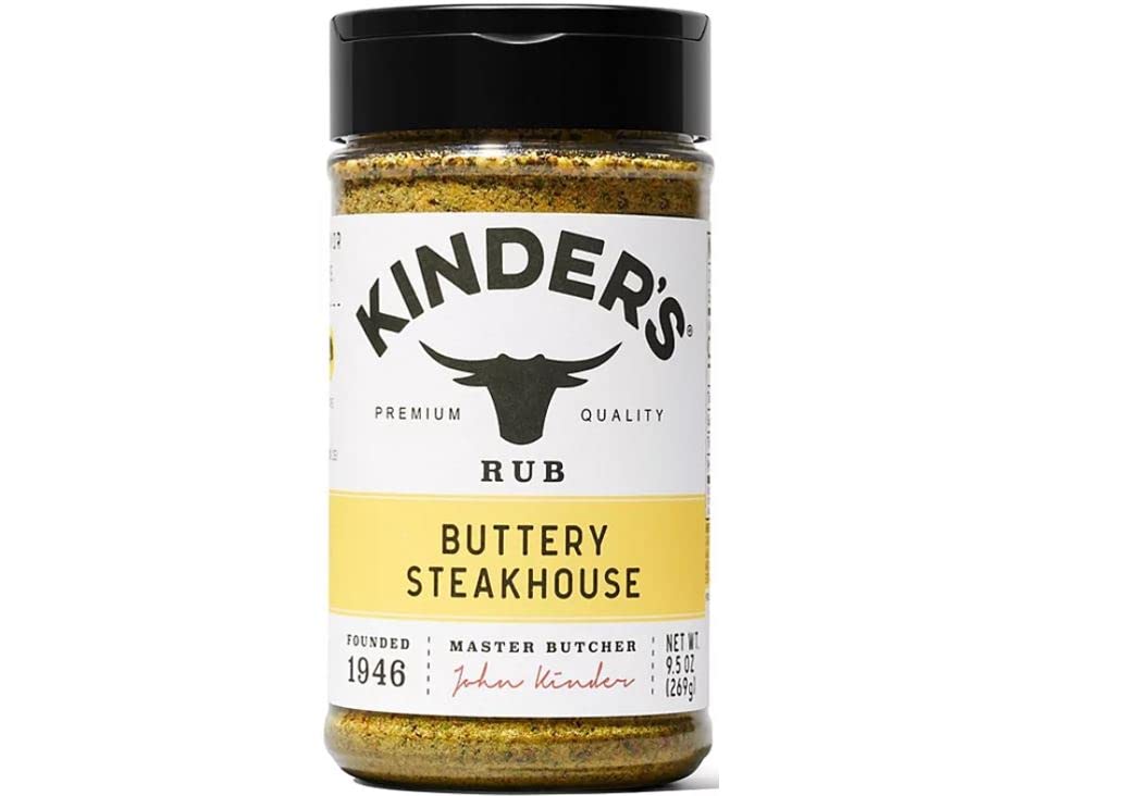 Kinders The Blend Seasoning is gluten free, non-GMO, and no added MSG Kinder's The Blend Seasoning Salt, Pepper and Garlic (10.5 oz.) Bundled with BETRULIGHT Fridge Decal – 2 Pack